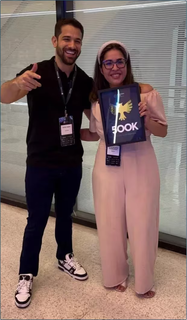 Resultado da Eveline no e-commerce